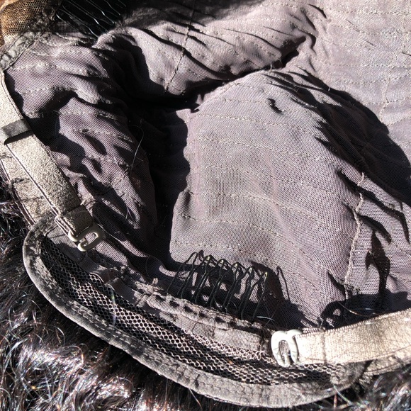 28” Choc Brown Curly Human Hair Wig Lace Front - Picture 13 of 14